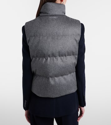The Cube Amoroso cashmere down vest | Max Mara