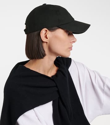 Caspian cotton canvas baseball cap | The Row