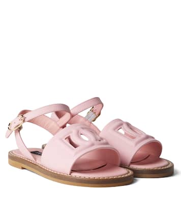 Sandalen DG aus Leder | Dolce&Gabbana Kids