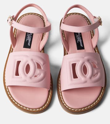 Sandalen DG aus Leder | Dolce&Gabbana Kids