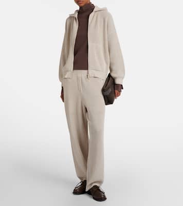 Kapuzenjacke aus Lamé | Brunello Cucinelli