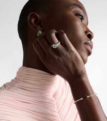 Anello DY Mercer® in argento sterling e oro 18kt con topazio | David Yurman