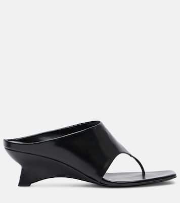 Marlow 55 leather thong sandals | Khaite