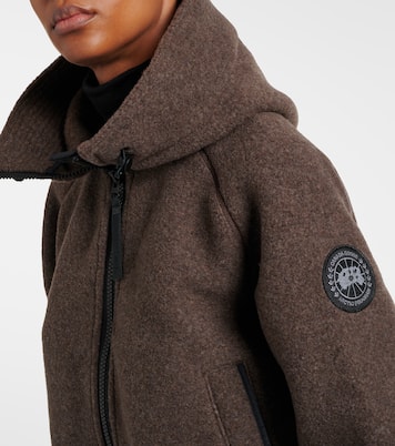 Black Label Chilliwack wool-blend jacket | Canada Goose