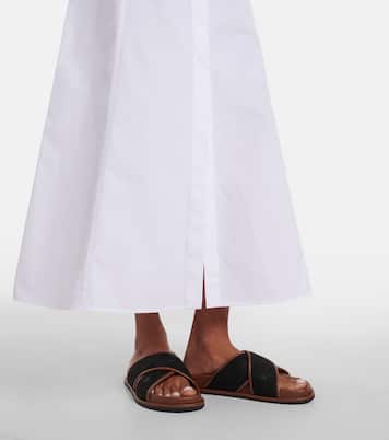 Hemdblusenkleid Adunco aus Baumwollpopeline | Max Mara