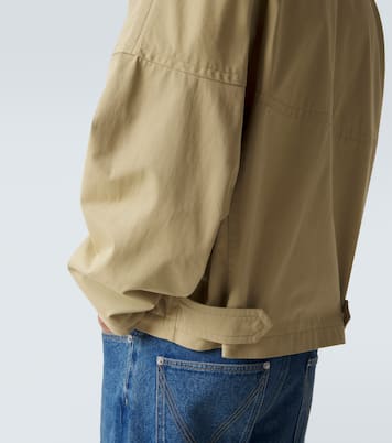 Veste blouson Intrecciato en coton | Bottega Veneta