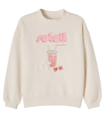 Besticktes Sweatshirt Lika aus Baumwoll-Jersey | Bonpoint