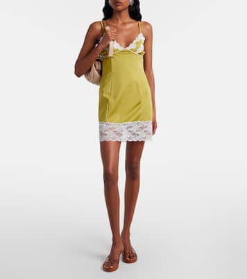 Slipdress mit Spitze | Chloé