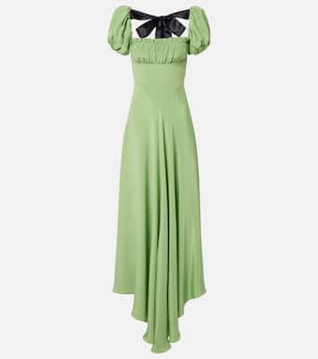 Maxikleid aus Seiden-Crêpe | Rodarte
