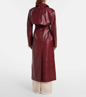 Paste leather trench coat | Sportmax