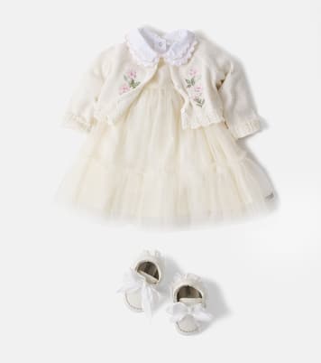 Baby Schuhe Nienelien aus Metallic-Leder | Donsje