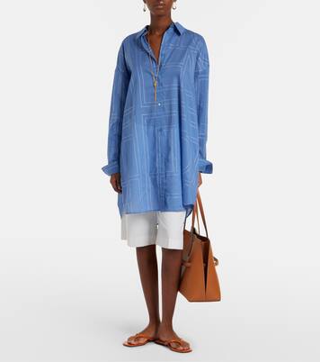 Camicia in misto cotone con ricamo | Toteme