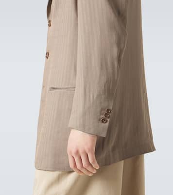 Archivio herringbone blazer | Giorgio Armani