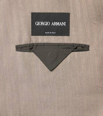 Archivio herringbone blazer | Giorgio Armani