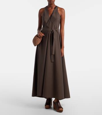 Mellow Small raffia-effect crossbody bag | Brunello Cucinelli