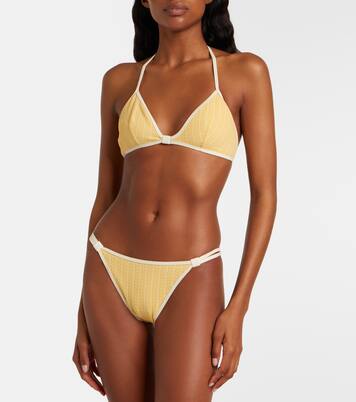 Braga de bikini Sunscreen a rayas | Eres