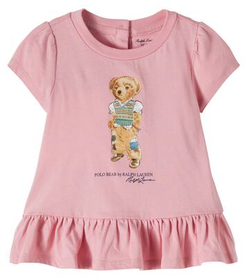 Baby Kleid Polo Bear aus Baumwolle | Polo Ralph Lauren Kids