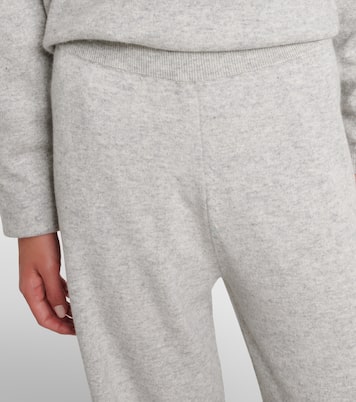 Cotton and cashmere wide-leg pants | Jardin des Orangers