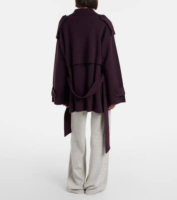 Cotton and cashmere wide-leg pants | Jardin des Orangers
