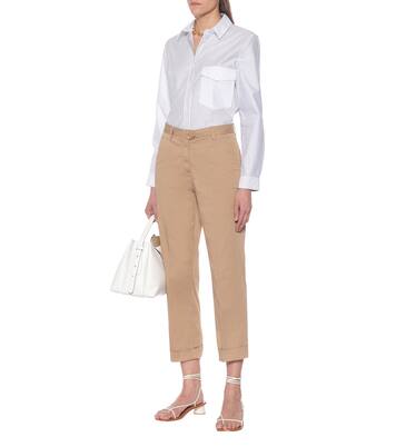 Pantalon droit W'S en coton | Woolrich