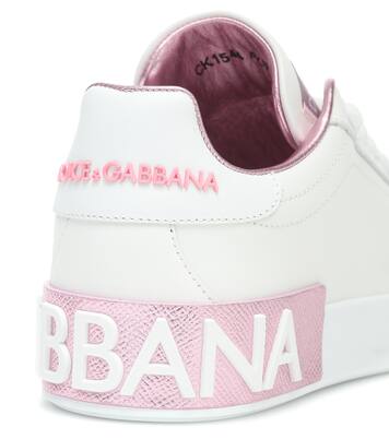 Portofino leather sneakers | Dolce&Gabbana
