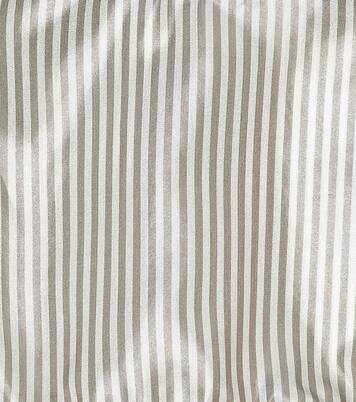 Striped silk blouse | Brunello Cucinelli Kids