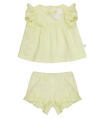 Bebé - set shorts y top de sirsaca | Il Gufo