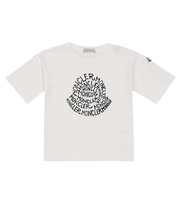Logo cotton-jersey T-shirt | Moncler Enfant