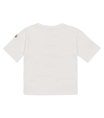 Logo cotton-jersey T-shirt | Moncler Enfant