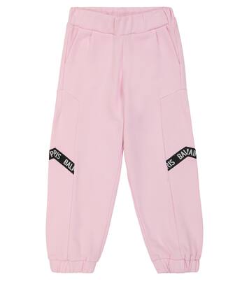 Logo cotton sweatpants | Balmain Kids