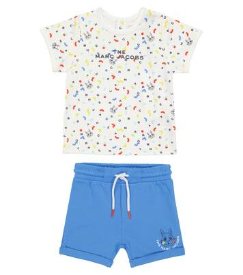 Baby printed cotton T-shirt and shorts set | Marc Jacobs Kids