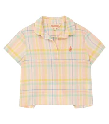 Kangaroo checked cotton shirt | The Animals Observatory