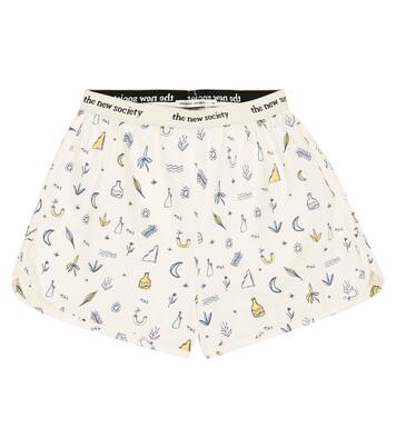All The Things printed cotton shorts | The New Society