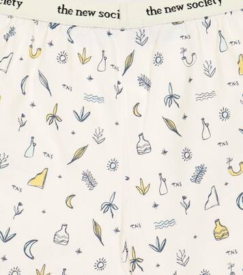 All The Things printed cotton shorts | The New Society