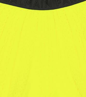 Jupe en laine et cachemire | Balmain Kids