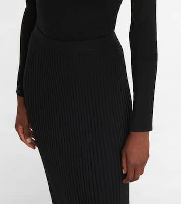 Midirock Tereja aus Wolle und Seide | Gabriela Hearst