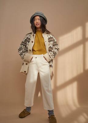 Cardigan Theo en jacquard | The New Society