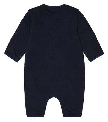 Baby Larch cotton-blend onesie | Caramel