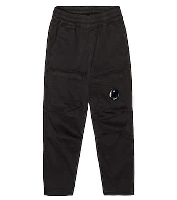 Cotton-blend cargo pants | C.P. Company Kids