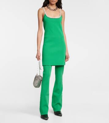 Schlaghose aus Rippstrick | Rabanne