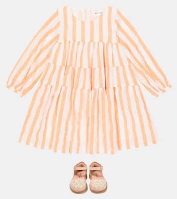 Ladida perforated leather ballet flats | Petit Nord