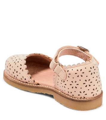 Ladida perforated leather ballet flats | Petit Nord