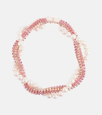 Collar con cristales y perlas | Magda Butrym