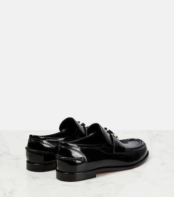 CL Moc leather loafers | Christian Louboutin