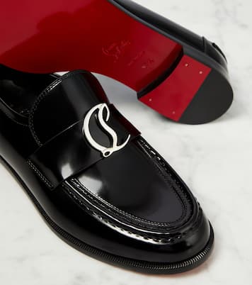 CL Moc leather loafers | Christian Louboutin