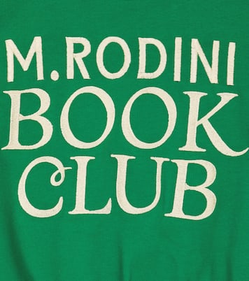 Printed cotton jersey sweatshirt | Mini Rodini