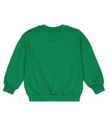Printed cotton jersey sweatshirt | Mini Rodini