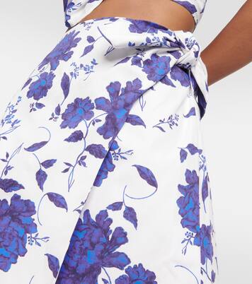 Minifalda Imy de algodón con motivo | Emilia Wickstead