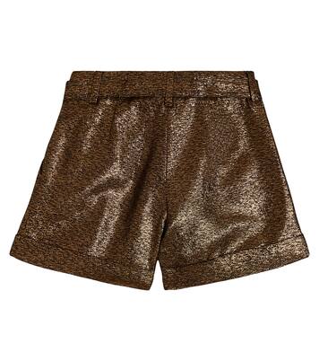 Lamé shorts | Balmain Kids