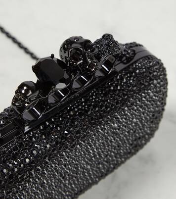 Verzierte Clutch Knuckle aus Leder | McQueen